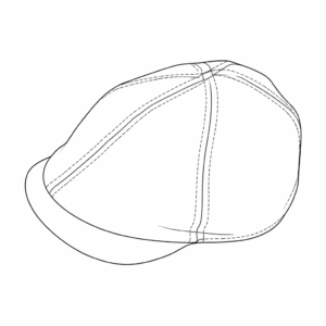 847:クラシカル6パネルハンチング