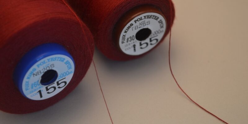 左が60番手、右が30番手